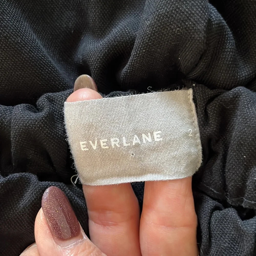Everlane The Easy Pants in black size 2 - Picture 8 of 9